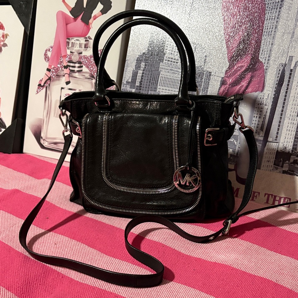 Michael Kors Black Satchel and Crossbody Set - Picture 2 of 16